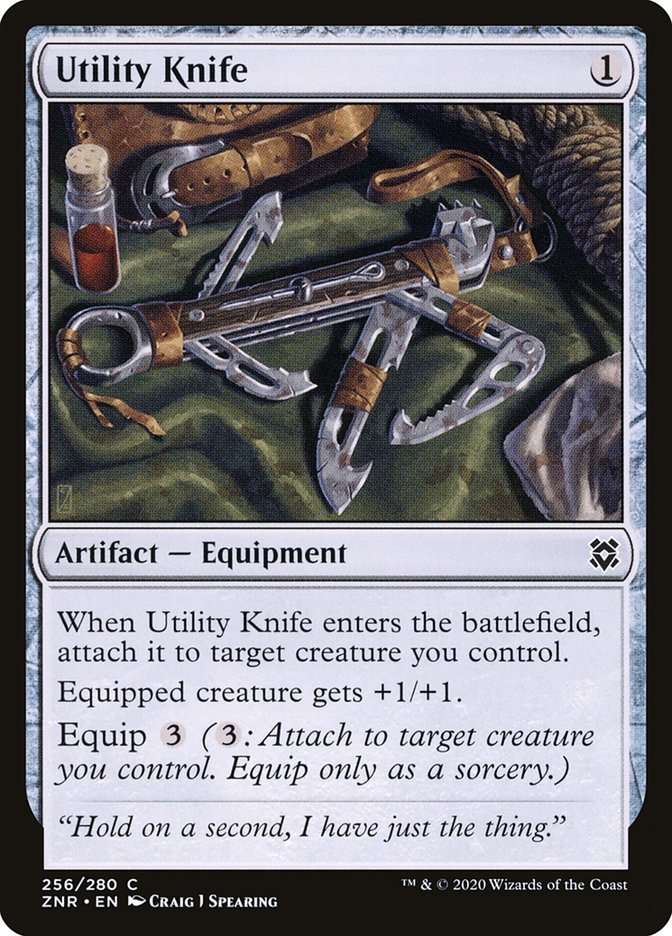 Utility Knife [Zendikar Rising] | Exor Games Truro