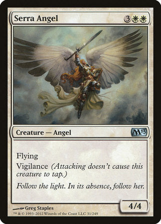 Serra Angel [Magic 2013] | Exor Games Truro