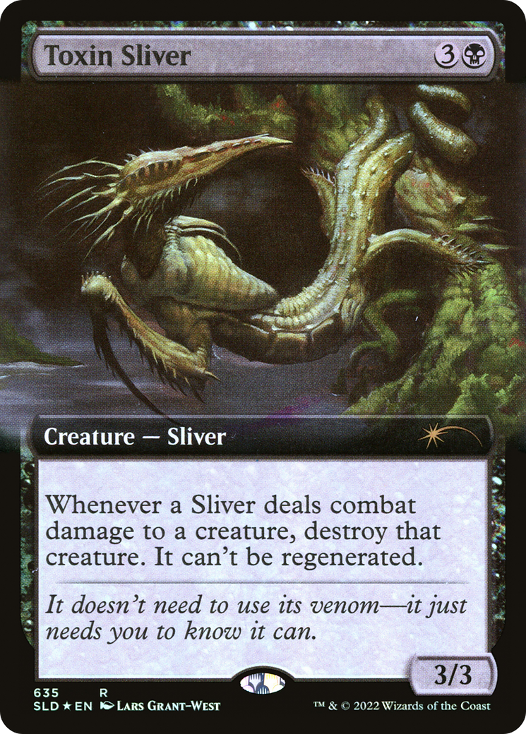 Toxin Sliver (Extended Art) [Secret Lair Drop Promos] | Exor Games Truro