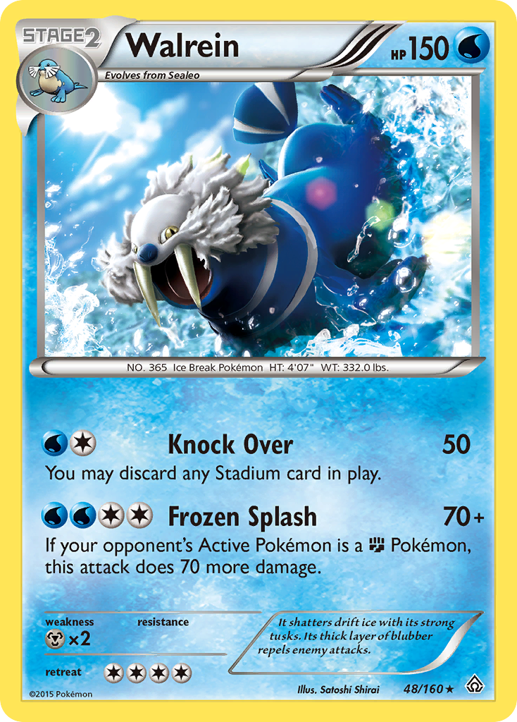 Walrein (48/160) [XY: Primal Clash] | Exor Games Truro