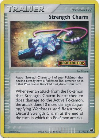 Strength Charm (81/101) (Stamped) [EX: Dragon Frontiers] | Exor Games Truro