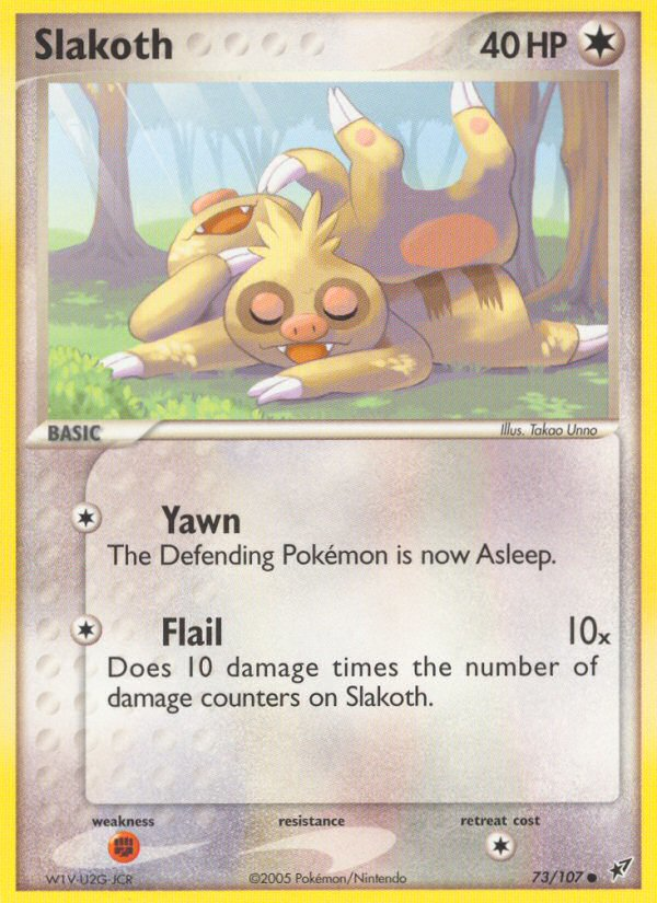 Slakoth (73/107) [EX: Deoxys] | Exor Games Truro