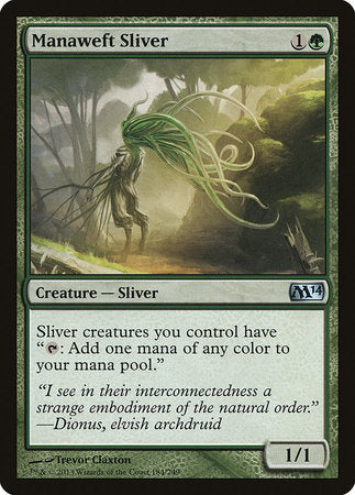 Manaweft Sliver [Magic 2014] | Exor Games Truro