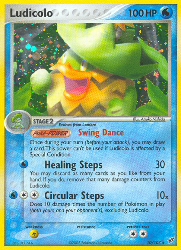 Ludicolo (10/107) [EX: Deoxys] | Exor Games Truro