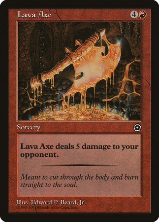 Lava Axe [Portal Second Age] | Exor Games Truro