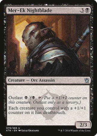 Mer-Ek Nightblade [Khans of Tarkir] | Exor Games Truro