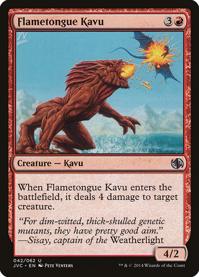 Flametongue Kavu [Duel Decks Anthology] | Exor Games Truro