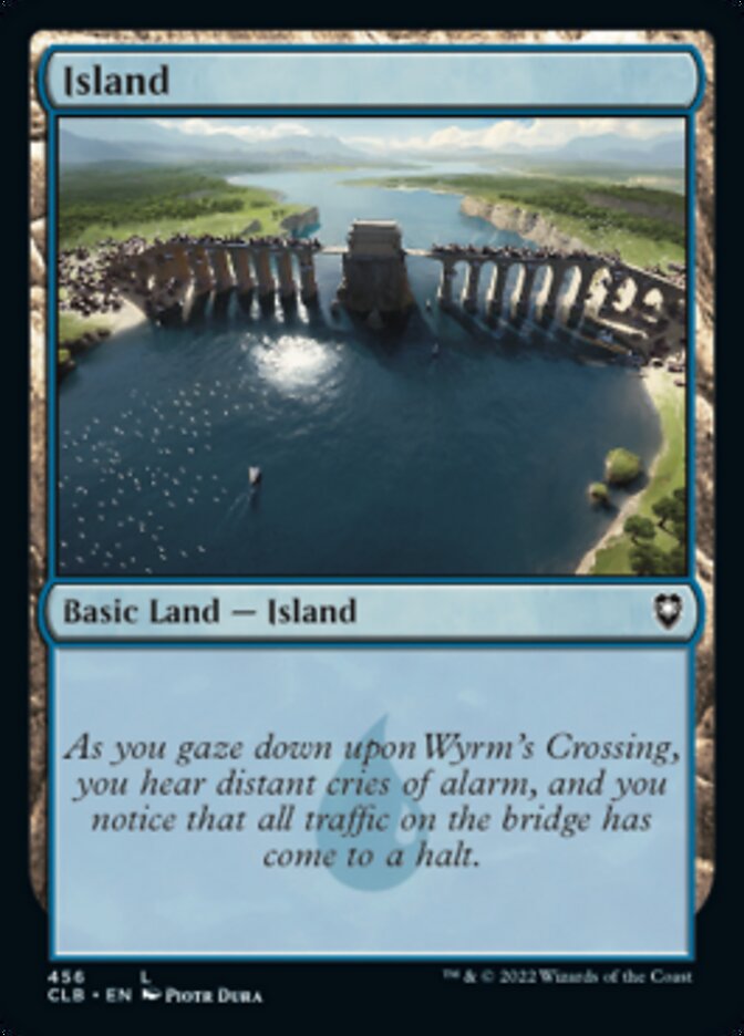 Island (456) [Commander Legends: Battle for Baldur's Gate] | Exor Games Truro