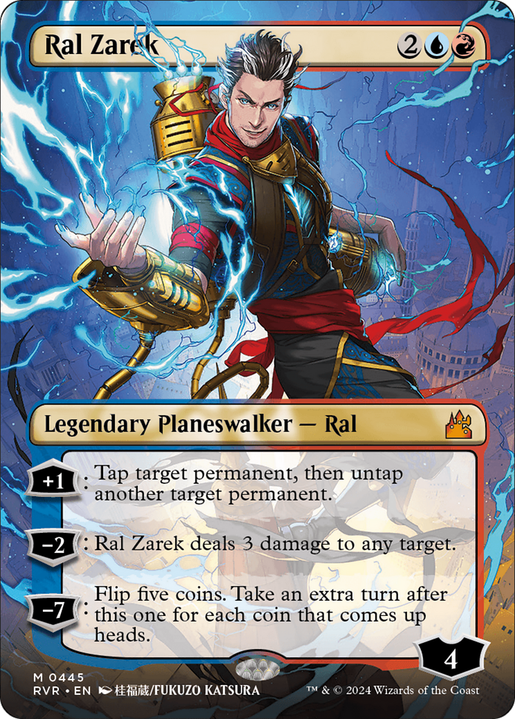 Ral Zarek (Anime Borderless) [Ravnica Remastered] | Exor Games Truro