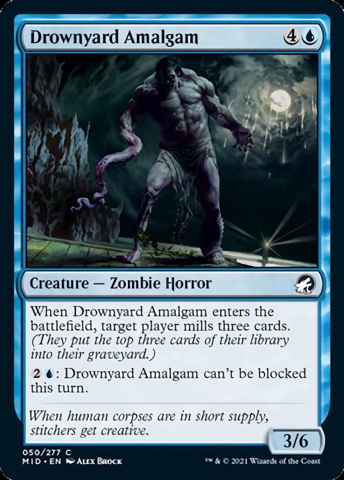 Drownyard Amalgam [Innistrad: Midnight Hunt] | Exor Games Truro