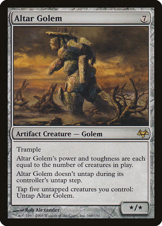 Altar Golem [Eventide] | Exor Games Truro