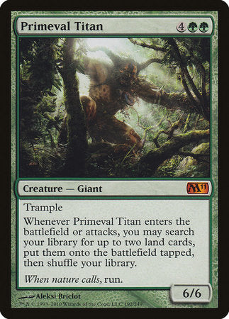 Primeval Titan [Magic 2011] | Exor Games Truro