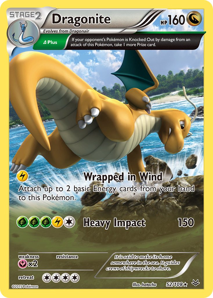 Dragonite (52/108) (Theme Deck Exclusive) [XY: Roaring Skies] | Exor Games Truro