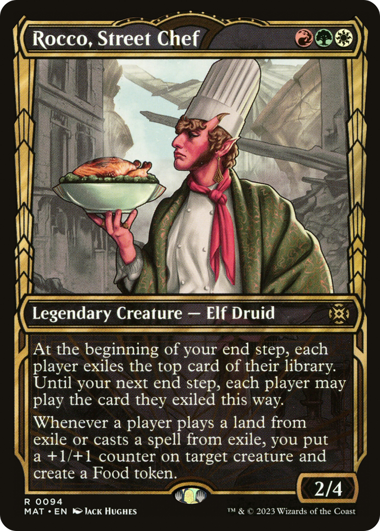 Rocco, Street Chef (Showcase) [March of the Machine: The Aftermath] | Exor Games Truro