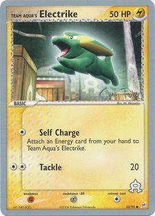 Team Aqua's Electrike (53/95) (Blaziken Tech - Chris Fulop) [World Championships 2004] | Exor Games Truro