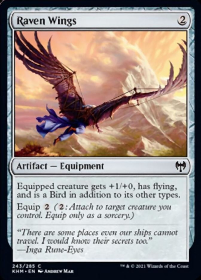 Raven Wings [Kaldheim] | Exor Games Truro