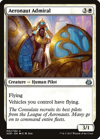 Aeronaut Admiral [Aether Revolt] | Exor Games Truro