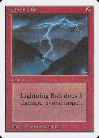 Lightning Bolt [Unlimited Edition] | Exor Games Truro