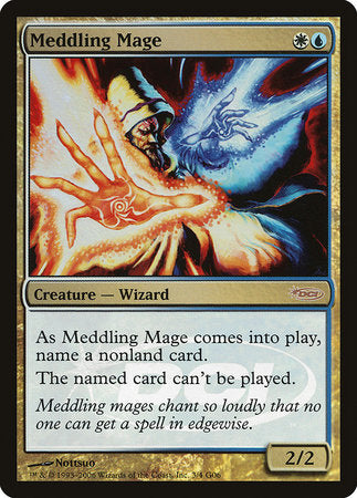 Meddling Mage [Judge Gift Cards 2006] | Exor Games Truro