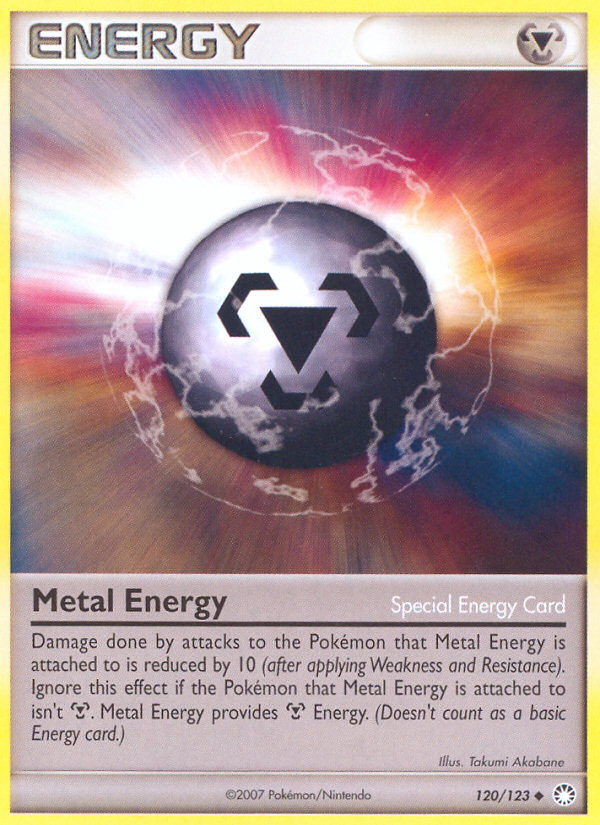 Metal Energy (120/123) [Diamond & Pearl: Mysterious Treasures] | Exor Games Truro