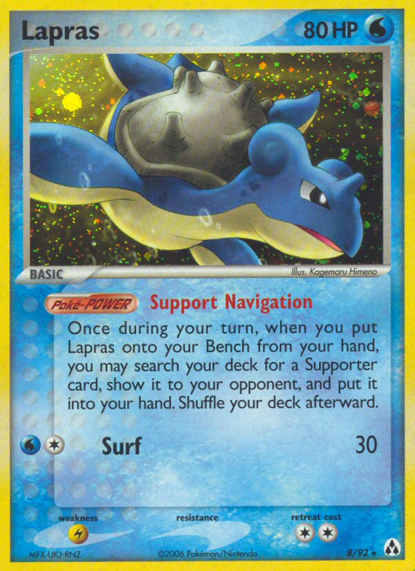 Lapras (8/92) [EX: Legend Maker] | Exor Games Truro