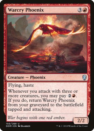 Warcry Phoenix [Dominaria] | Exor Games Truro