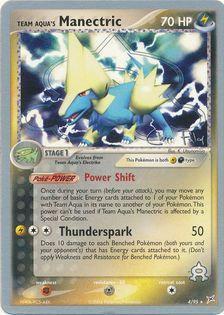 Team Aqua's Manectric (4/95) (Blaziken Tech - Chris Fulop) [World Championships 2004] | Exor Games Truro