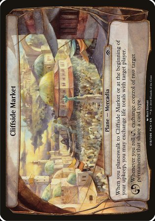 Cliffside Market (Planechase Anthology) [Planechase Anthology Planes] | Exor Games Truro