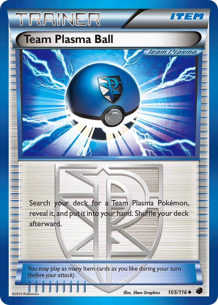 Team Plasma Ball (105/116) [Black & White: Plasma Freeze] | Exor Games Truro