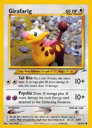 Girafarig (66/105) [Neo Destiny Unlimited] | Exor Games Truro