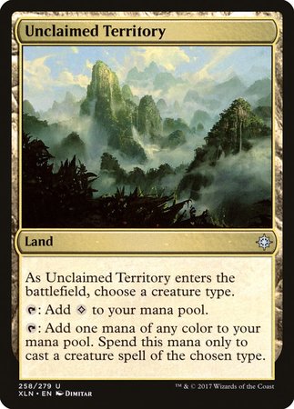 Unclaimed Territory [Ixalan] | Exor Games Truro