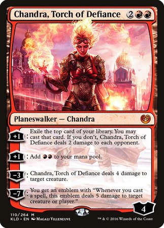 Chandra, Torch of Defiance [Kaladesh] | Exor Games Truro