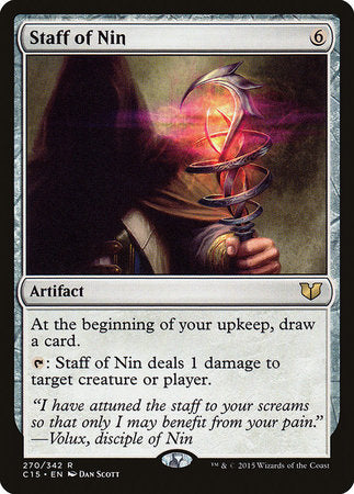 Staff of Nin [Commander 2015] | Exor Games Truro