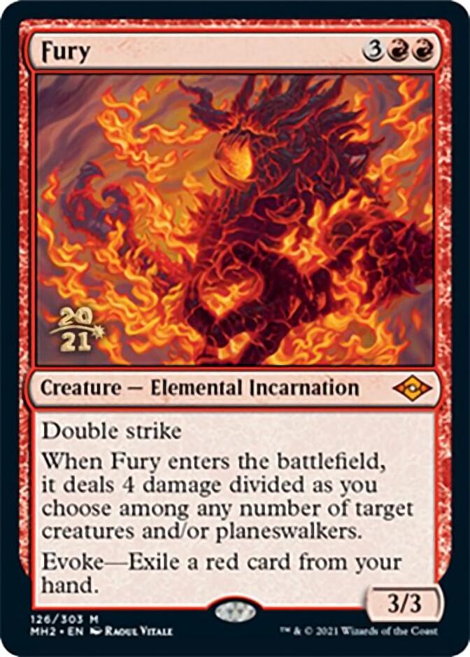 Fury [Modern Horizons 2 Prerelease Promos] | Exor Games Truro