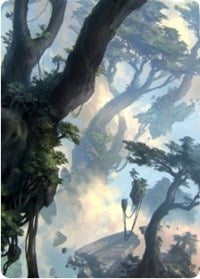 Forest 1 Art Card [Zendikar Rising Art Series] | Exor Games Truro