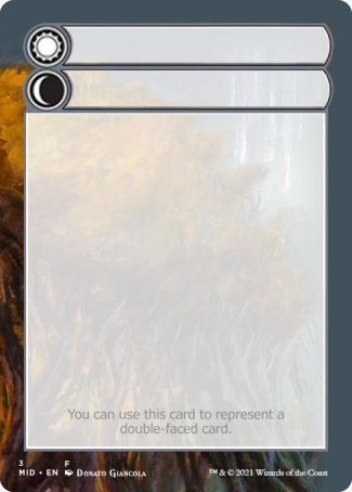Helper Card (3/9) [Innistrad: Midnight Hunt Tokens] | Exor Games Truro