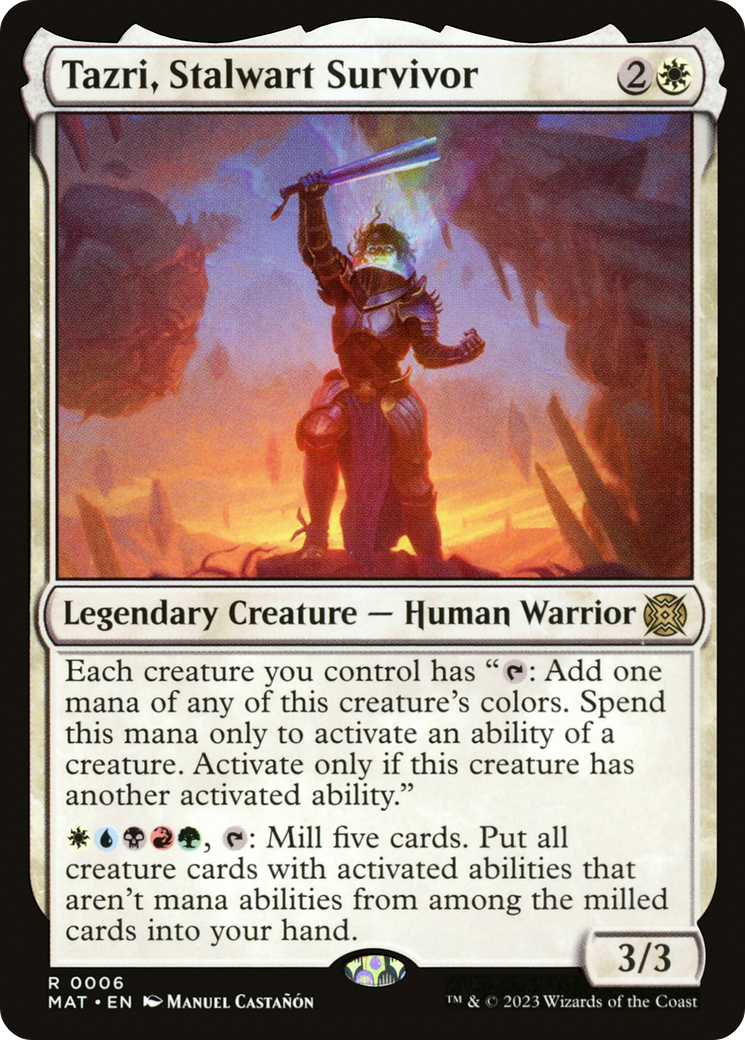 Tazri, Stalwart Survivor [March of the Machine: The Aftermath] | Exor Games Truro