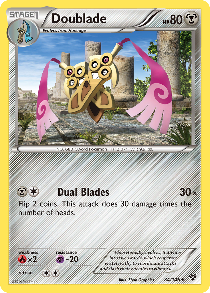 Doublade (84/146) [XY: Base Set] | Exor Games Truro