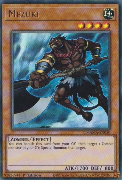 Mezuki [MAMA-EN050] Ultra Rare | Exor Games Truro