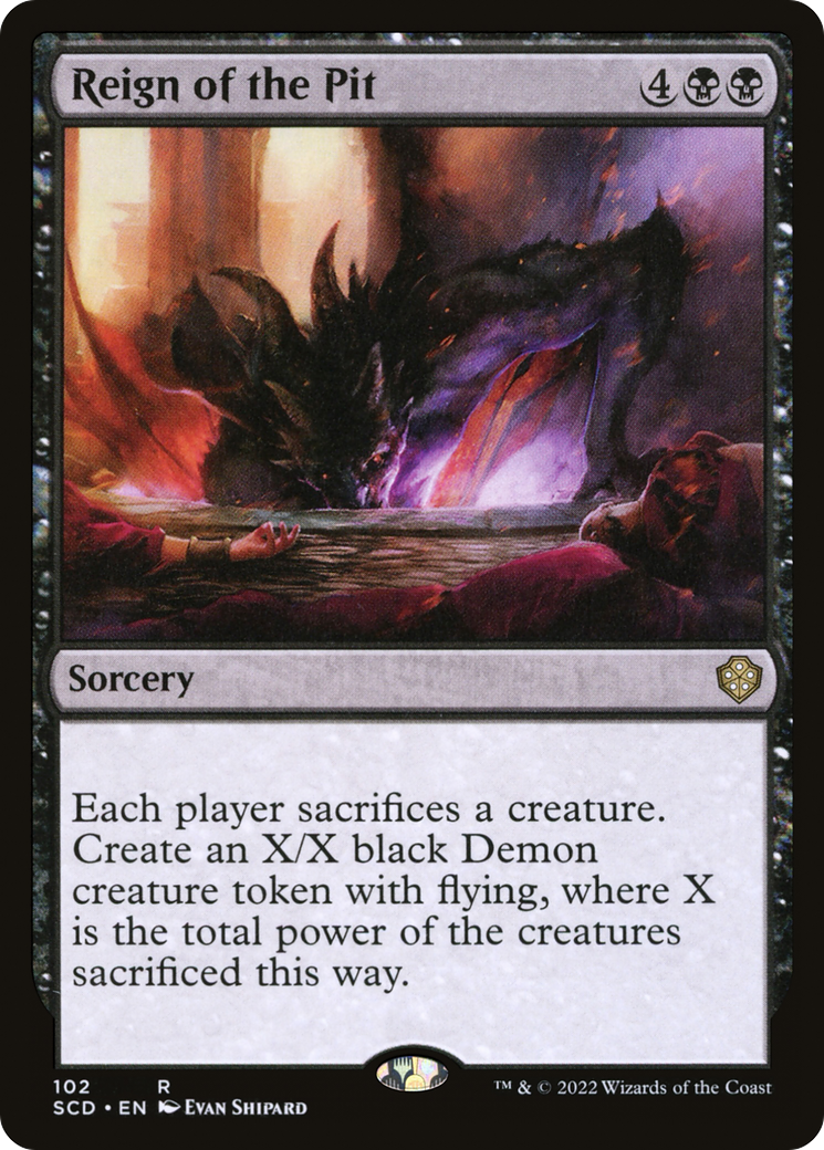 Reign of the Pit [Starter Commander Decks] | Exor Games Truro