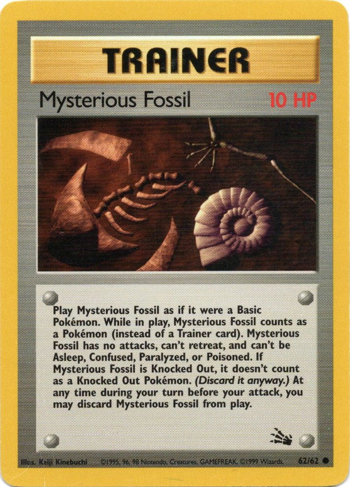 Mysterious Fossil (62/62) [Fossil Unlimited] | Exor Games Truro