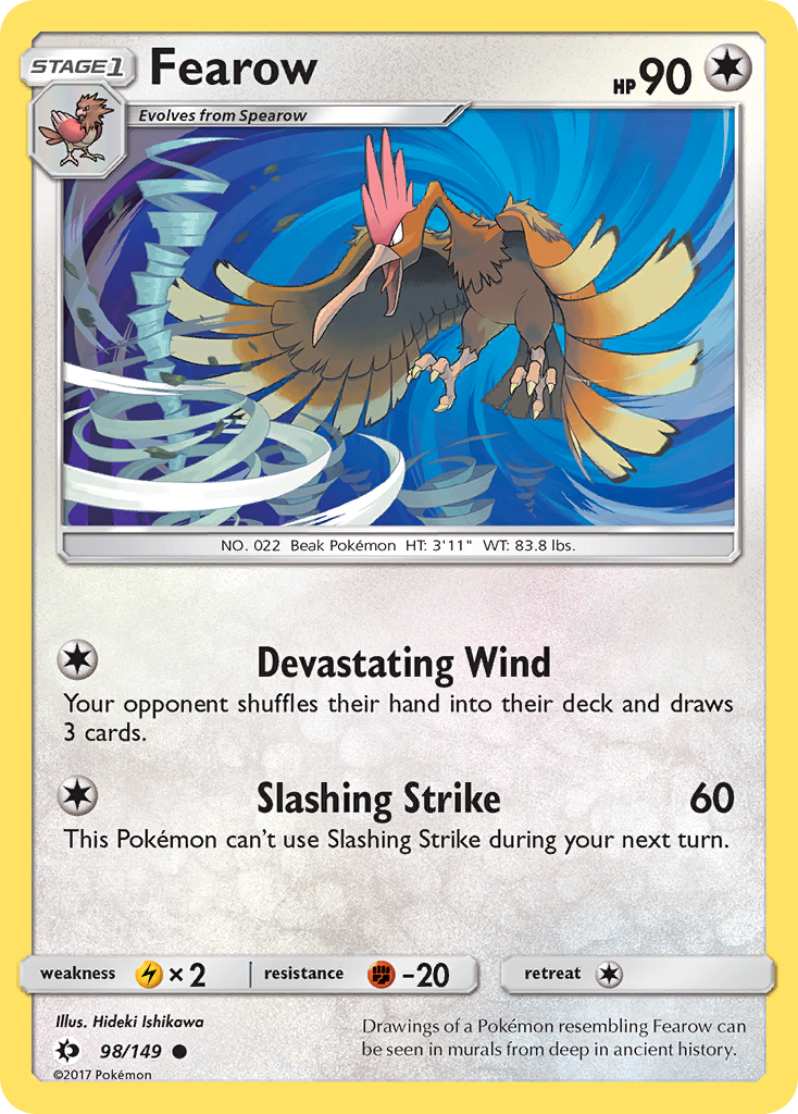 Fearow (98/149) [Sun & Moon: Base Set] | Exor Games Truro