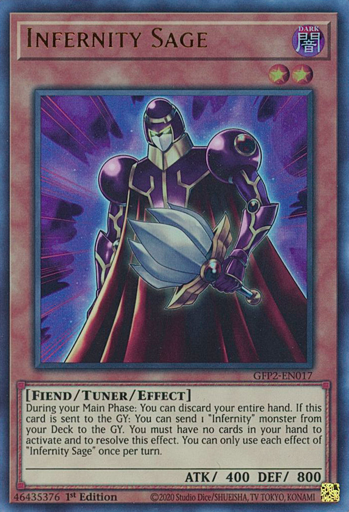 Infernity Sage [GFP2-EN017] Ultra Rare | Exor Games Truro