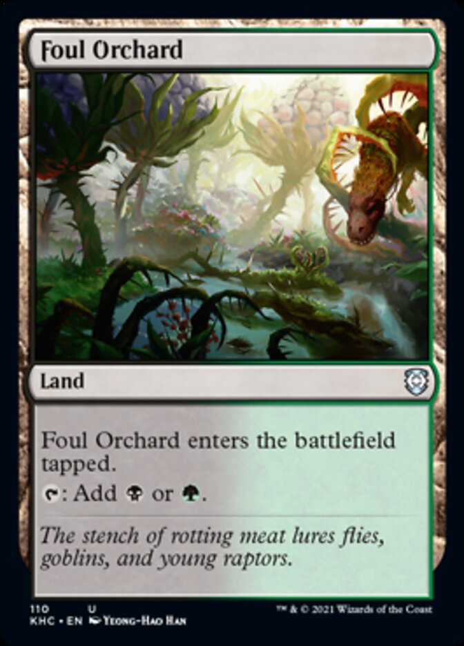 Foul Orchard [Kaldheim Commander] | Exor Games Truro