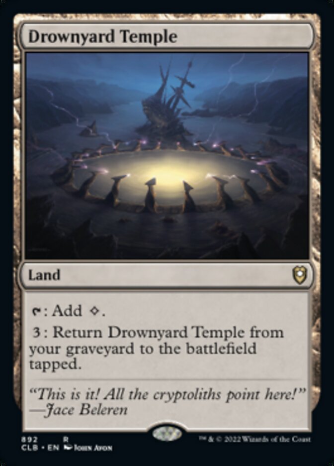 Drownyard Temple [Commander Legends: Battle for Baldur's Gate] | Exor Games Truro