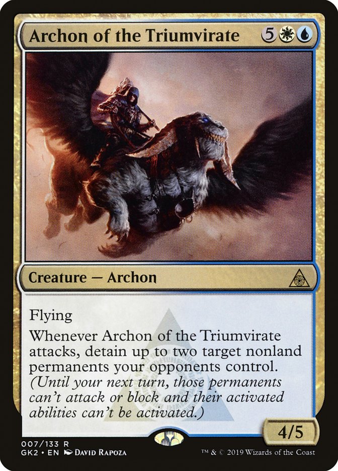 Archon of the Triumvirate [Ravnica Allegiance Guild Kit] | Exor Games Truro