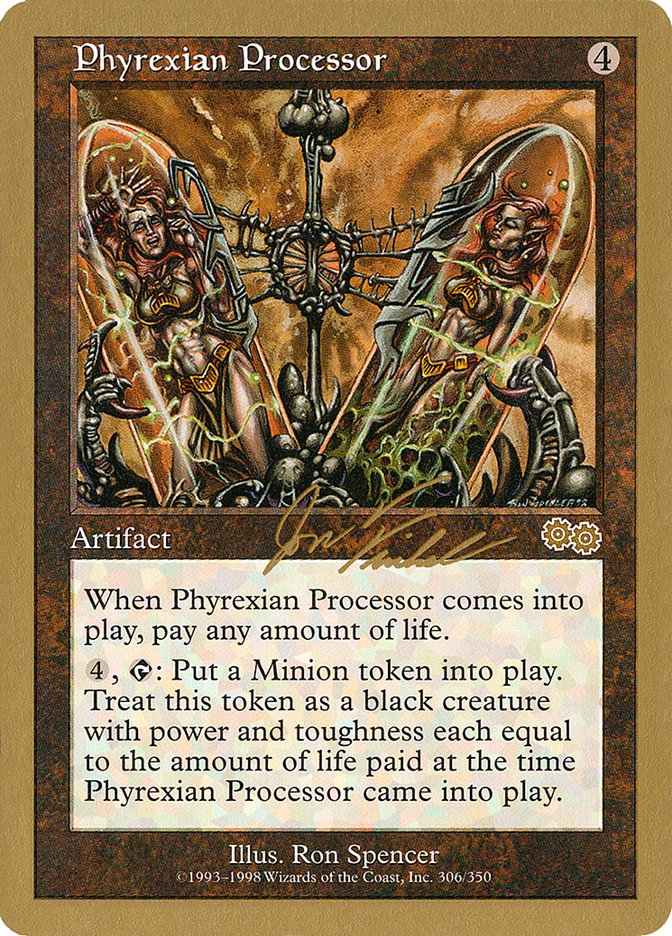 Phyrexian Processor (Jon Finkel) [World Championship Decks 2000] | Exor Games Truro