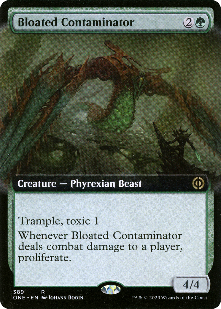 Bloated Contaminator (Extended Art) [Phyrexia: All Will Be One] | Exor Games Truro