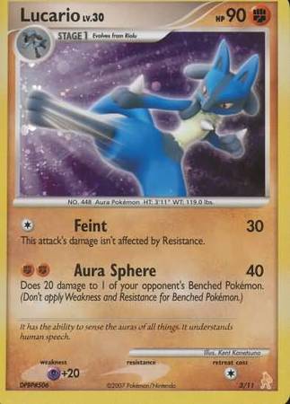 Lucario (3/11) [Diamond & Pearl: Trainer Kit - Lucario] | Exor Games Truro