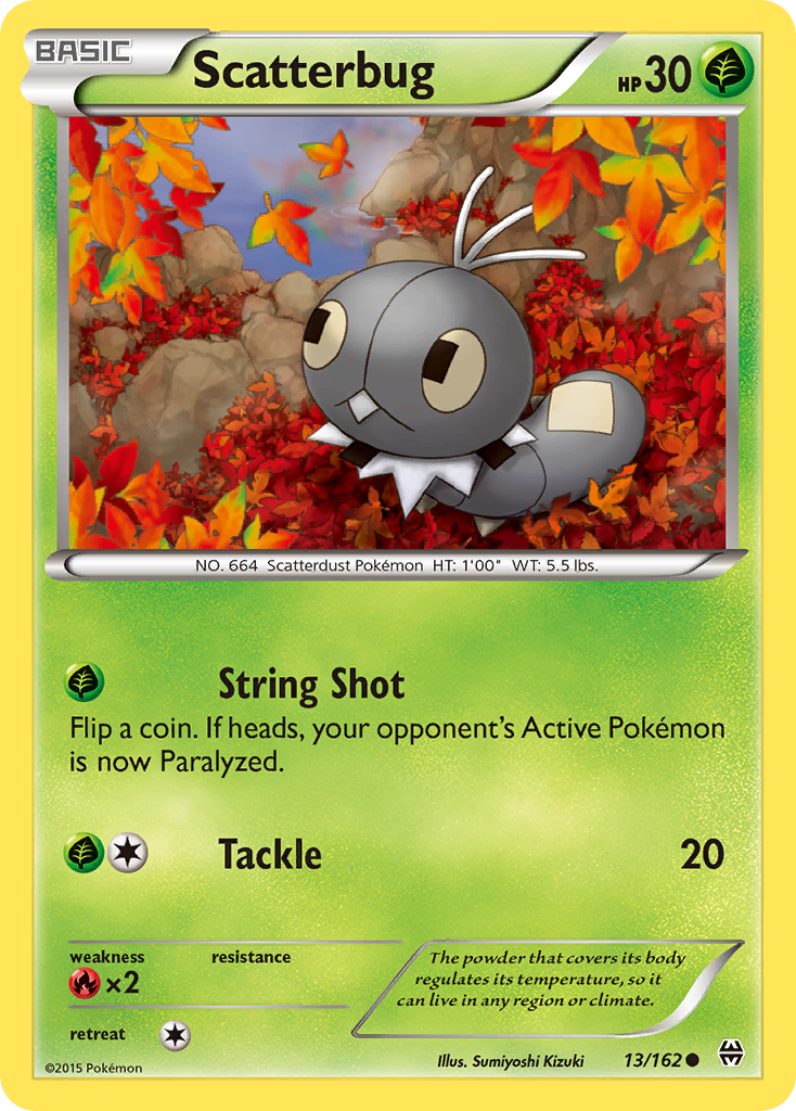 Scatterbug (13/162) [XY: BREAKthrough] | Exor Games Truro